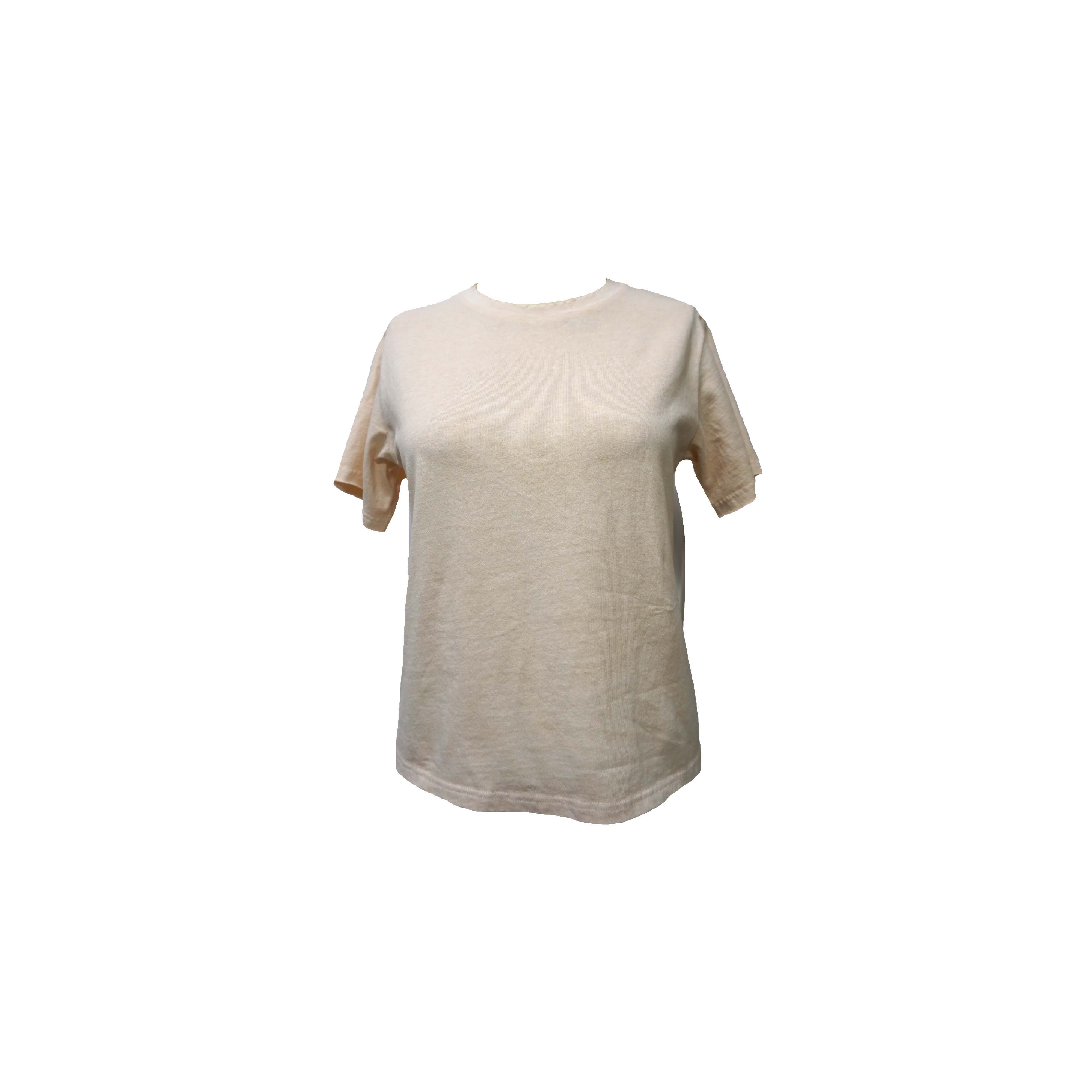 Einfach bedrucktes T-Shirt aus Baumwolle