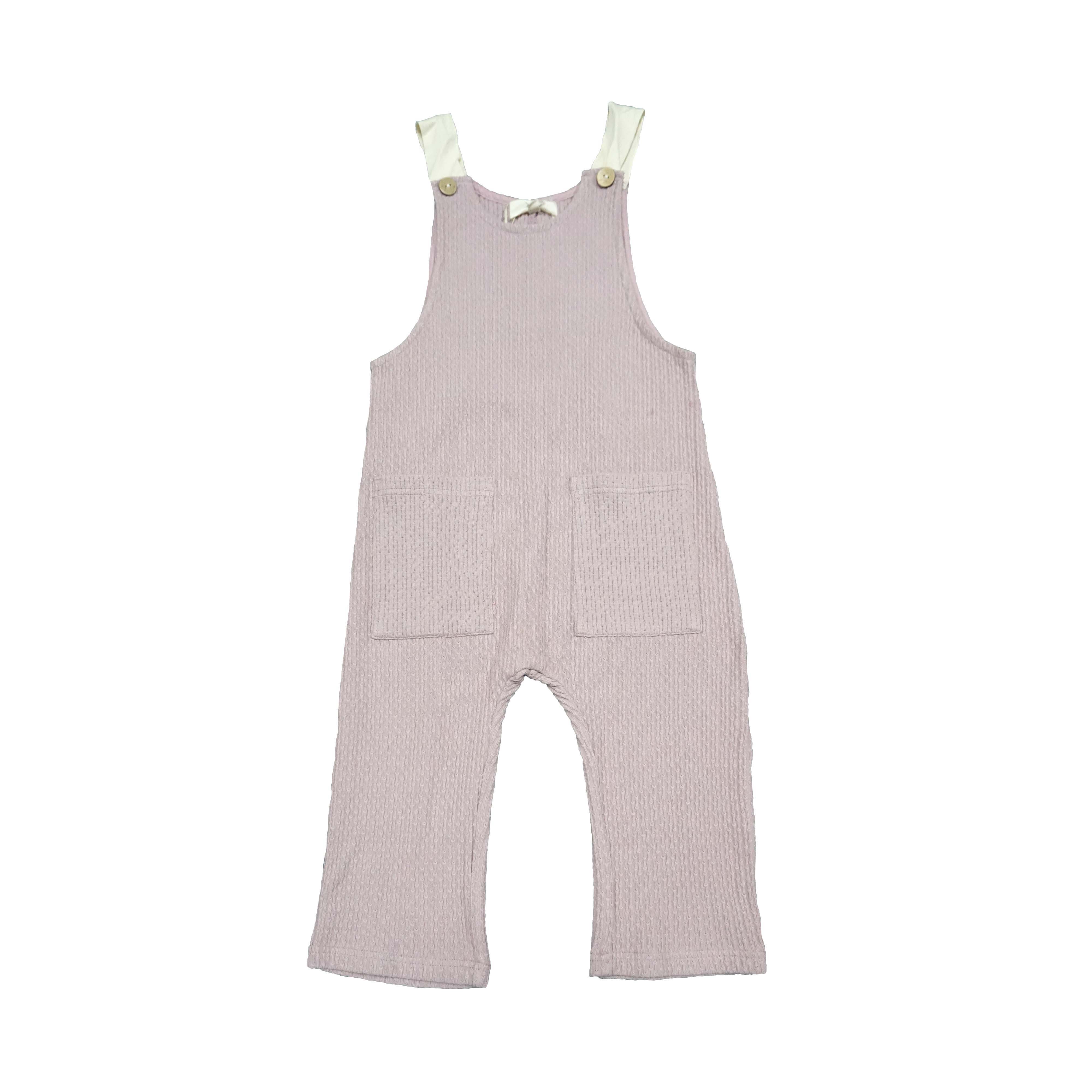 Knitted simple jumpsuit